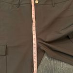 River Island Cargo Pants Brown Nylon Unisex Size 14 Elastic Waist Photo 10