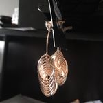 Romeo + Juliet Couture Romeo & Juliet Gold Heart with rotating rings & Cr Photo 1