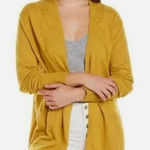 Madewell  Mustard Yellow Lightweight Cardigan Photo 0