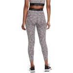 Nike  Pro Fitted Space-Dyed Cropped Leggings in Pink/Gray, Size S Photo 1
