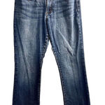 Lee  Modern Womens 8S Short Curvy Bootcut Jeans Blue Dark Wash Denim Y2K Stretch‎ Photo 0