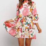 Petal and Pup New White Floral Peta Mini Dress Size XL Photo 0