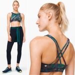 Lululemon  Energy Bra High Neck Cosmic Shift Photo 1