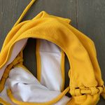 Zaful High Waisted Mustard Yellow Bikini Bottom Size Small New With Out Tags Photo 4