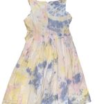 Bailey blue  Yellow, Pink & Blue Pleated Mini Dress Photo 4