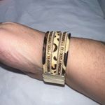 ARVATO Leopard Bracelets for Women (7.68”) Multilayer Wide Animal Cheetah Print Brown Photo 7