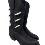 Women's Capezio Genuine Leather Cowboy Cowgirl Western Boots 6 Gray Photo 0