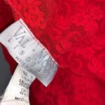 Vintage Siren Red Skater Babydoll Slip Dress Size M Photo 2