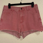 Sincerely Jules Pink Jean Shorts Size 30 Photo 0