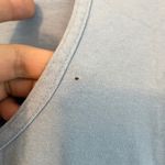 Katz Embroidered Lounge Dress Casual Comfy Blue Short Sleeve L Vintage Beachy Size L Photo 5