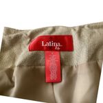 Latina Life Metallic Gold Zip Jacket Size 8 Photo 3