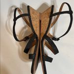 Johnston & Murphy  Black Wedge Sandals Photo 4