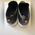 Michael Kors Black Slip-On Mini Mk Logo Womens Shoes Size 7M Photo 3