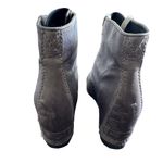 Sorel PDX Wedge Ankle Boots Canvas Lea Lace Up Size 9 Photo 9