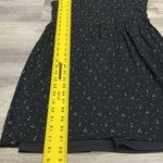 Loft Ann Taylor  Black with White Dots Sleeveless Above the Knee Dress Size SP Photo 12