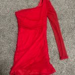 Lucy in the Sky Red Homecoming/FormL Dress Photo 1