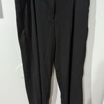 American Eagle  Women Pants‎ 6 Black Wide Leg Trouser Wide Leg EUC G Photo 0