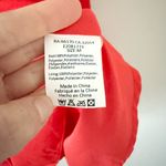 Elliatt  Sonnet High Neck Swing Dress with Ruffle in Bright Red - Size M Photo 6