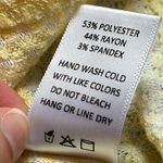 Sadie and Sage  Yellow Striped Knit Crop Top  Size XS Photo 4