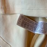 ZARA  Butter Yellow Center Zip Corset Lined Top
Size Large Photo 4