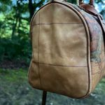 Alviero Martini Small Boston Bag EUC Brown Photo 3