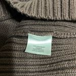 st. john's bay  Brown/Cream Vintage Quarter Zip Sweater Size XL Photo 3