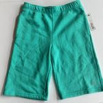 Zelos NWT Women's Green Sea 21' Athletic Terry Cloth Bermuda Shorts SZ L Photo 0