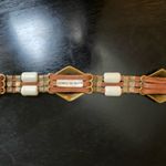 vintage western chunky belt Brown Photo 5