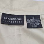 Liz Claiborne Tan Formal Silk Interview Preppy 90s VTG Trousers Dress Pants 12 Photo 12