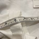 Anthropologie  Pilcro NWT white chino rolled short size 25 Photo 6