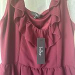 Lulus Long Ruffle Dress Photo 2