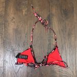 Proenza Schouler  Watermelon Coral Red/Black String Bikini Photo 5