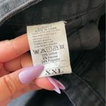 Black high rise bow cargo jeans Size 30 Photo 2