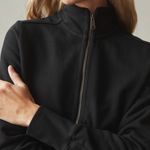 American Giant Black Full Zip Mock Neck Sweatshirt Jacket Mens XL Made USA Photo 2