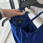 Blue Formal Dress Short Size 2 Photo 4