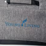 Young Living Essential Oils Messenger Bag Gray Shoulder Strap Many Pockets Clean Photo 1