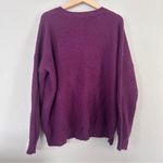 Pulse  Purple Knit Sweater Soft Comfy Stretch Casual XL Photo 3