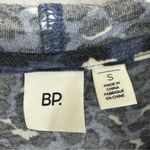 BP  Cheetah Print Pullover Hoodie Womens Small Blue Photo 2