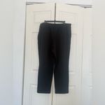 Vera Wang Simply Vera  Black Straight Pants Elastic Waist Size XL Photo 3