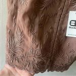 BKE 🛍️Red By  Dusty Pink Embroidered Tank Top Size Small NWT Photo 4