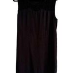 Elie Tahari Black Silk Pullover Sleeveless Shift Dress Size 12 Minimalist Photo 0