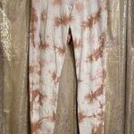 PINK - Victoria's Secret  Beige Tie Dye High Waist V Crossover Leggings, L Photo 0