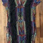 Bohemian Black Kimono/Cover Up One Size Photo 0