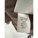 Banana Republic  Velvet Tank Top Women XL Front Cami Boxy Crop Scoop Neck Dark Photo 5