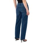 Seven7  Loose High Rise Straight Leg Jeans NWT Blue Size 12 Photo 2