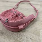 Free People  Vintage Pink Cabana Crossbody Bag Photo 5