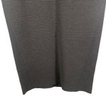 Per Se ‎ by Carlisle Gray Ribbed Knit Turtleneck Dress S Silk Blend Sweater Dress Photo 3