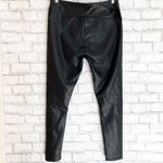 Viv Collection Faux Leather High Rise Leggings XL Black Photo 3