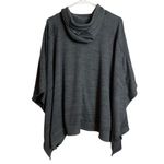 Athleta  Blissful Poncho Charcoal Size Medium Photo 3