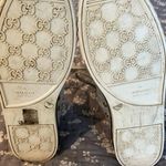 Gucci High Top Women’s Sneakers Tennis Shoes Metallic Silver Logo Size 39 9 Photo 4